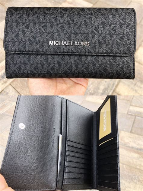 michael kors black wallet sale.